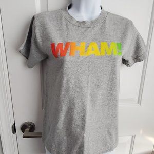 Retro 80's-Style WHAM! Geore Michael Neon T-Shirt, Collectible!